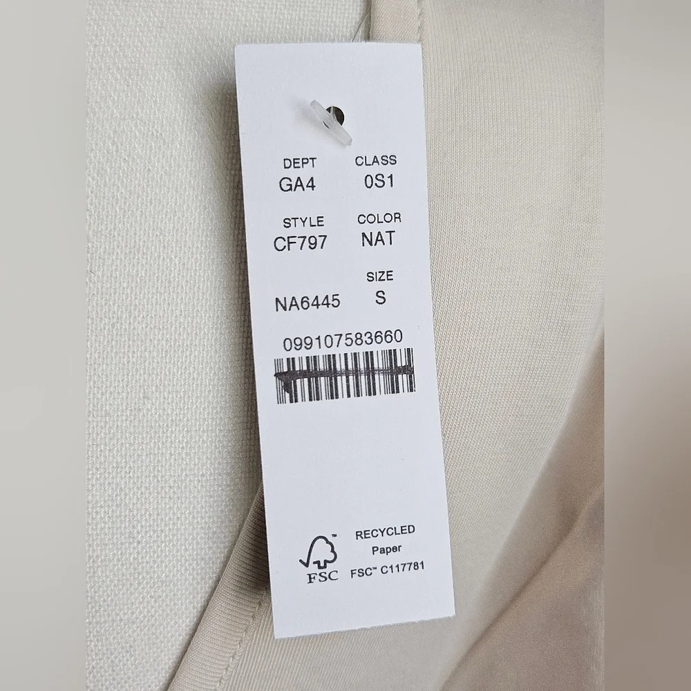 J. Crew Long Sleeve Cream Maxi Dress - Picture 5 of 7